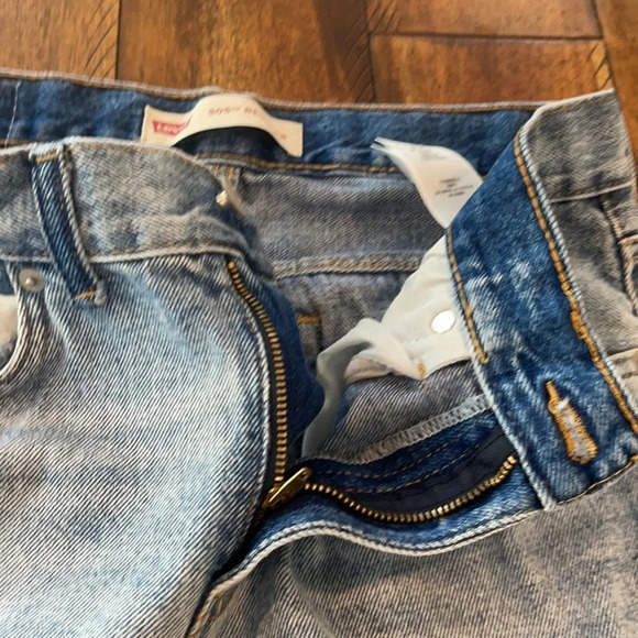 Levis 505 Junior Size 16 Regular W28 L28 Straight Leg - Picture 14 of 15